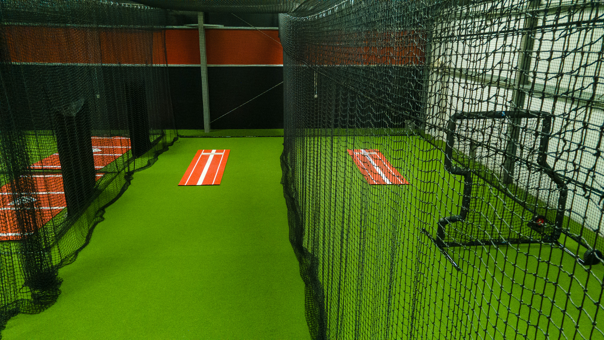 Batting tunnels from above